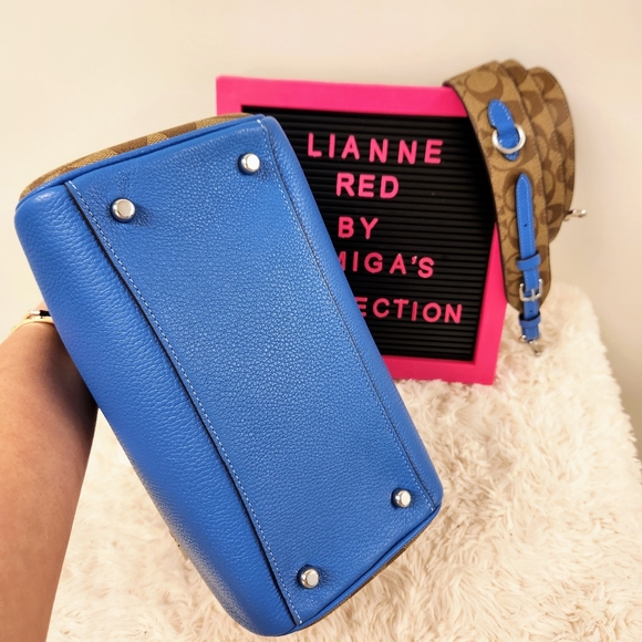 COACH Rowan Satchel In Signature Canvas - Picture 5 of 14